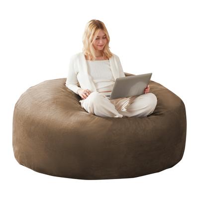 120 Beanbag, Beanbag Chair, Sofa for Adults, Soft and Comfortable Reading Chair, Suitable for Bedroom, Balconies and Other Places
