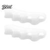 Toe Separator 2Pcs Separators for Overlapping Toes Soft Silicone Bunion Corrector Foot Care Spacers Men Women Reusable Ergonomic Spacer Alignment