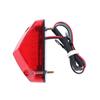 12V Motorcycle Tail Rear Light Lamp Taillight Motor Brake Stop Lights License Plate Light Moto Equipments Parts Access Universal