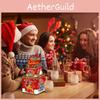 Santa Doublelayer Gift Box With Cardboard Construction Festive Holiday Gifting