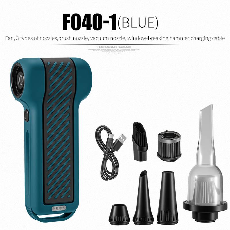 Mini Camping Outdoor Handheld Fan Blow And Suction Integrated Turbo Fan Violent Turbo Fan Portable for Camping And Hiking