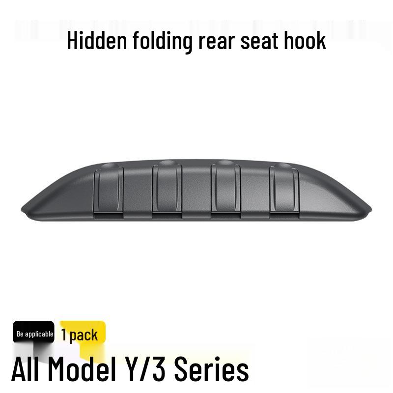 Tesla Model 3/Y Rear Seat Hook & Storage - Version 3 Accessories