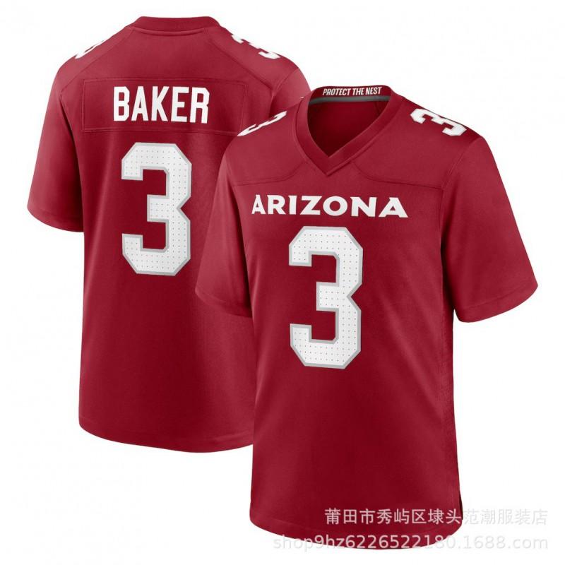 NFL Arizona Cardinals 18 Embroidered Football Jersey Mens Team Sports Uniform