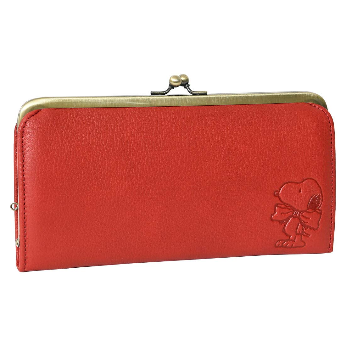 

Подлинный длинный кошелек Garcon Coin [Peanuts] Кошелек, женский, кожаный, кошелек, [73271] (красный)