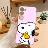 Cartoon S-Snoopy-dog-y Cute Phone Case For Samsung A10 A12 A31 A40 A70 Transparent Cover