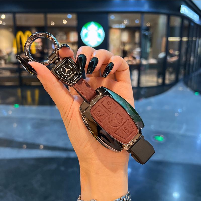 Fashion Car Key Cover Case Shell Protective Bag For Mercedes Benz A E G GLS Class W177 W205 W213 W222 G63 X167 Maybach bup2