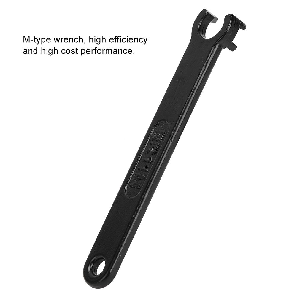 ER M Type Clamping Nut Wrench High Carbon Steel CNC Collet Chuck Wrench Spanner(ER11 UM )