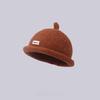 1pc Warmth Knitted Bucket Hat,unisex Leisure Warmth Breathable Pullover with Brim for Outdoor Activities,daily Commute,holiday