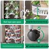 Heart-shaped 9-Tier Metal Flower Rack