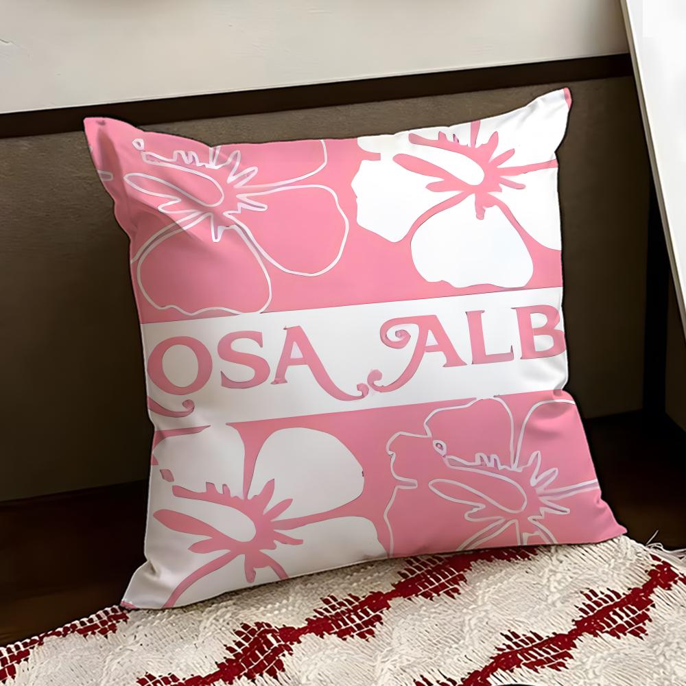 AAlba RRosa Brand Cushion Cover Reversible Soft Durable Pillow Cover Home  Car MultiScene Use for Daily Comfort