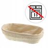 SET OF RATTAN BREAD PROOFING BASKETS 28 and 23 Cm
