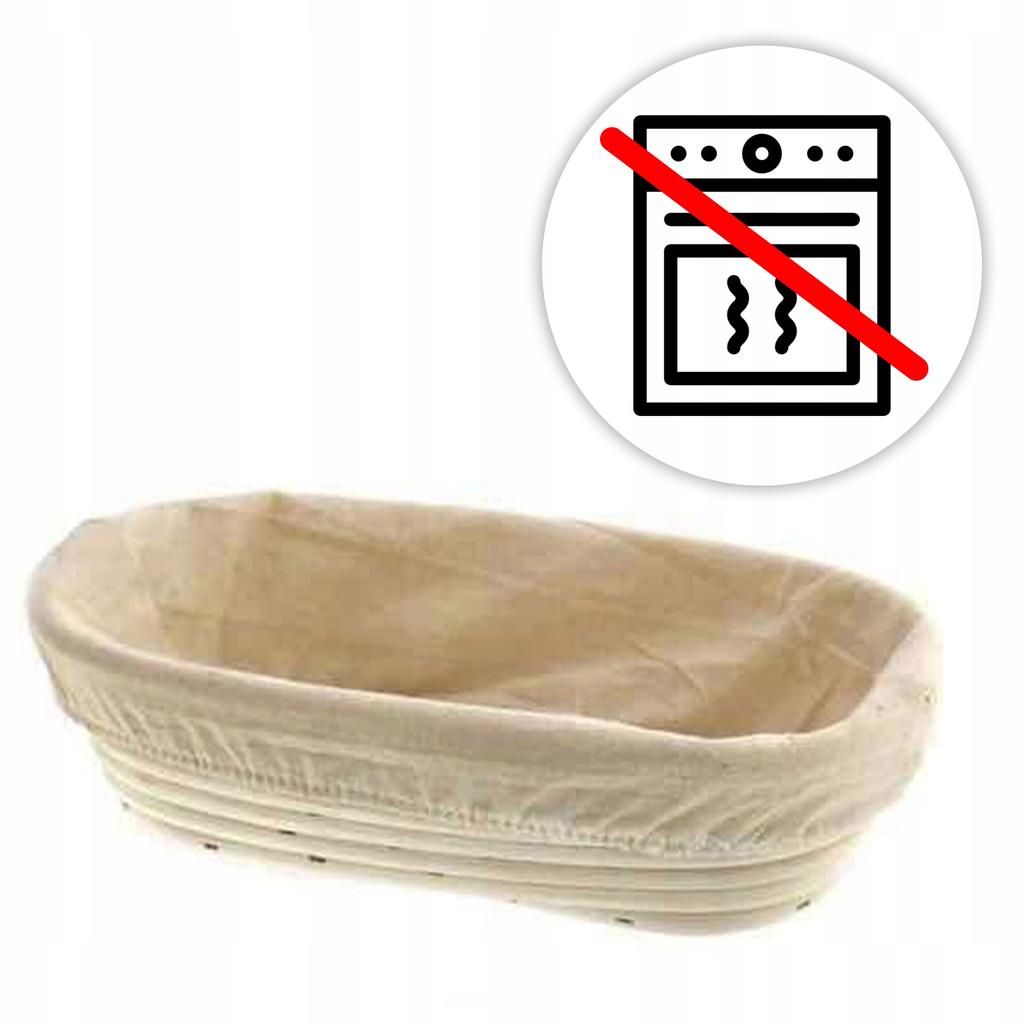 SET OF RATTAN BREAD PROOFING BASKETS 28 and 23 Cm