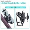 Anti-Lost Protective Bottle Case Universal Bike Water Bottle Bracket Scratch-Proof Bike Bottle Tracker Cage for Apple AirTag