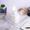 Acrylic Tissue & Towel Storage Box - Creative, Transparent Pull-out Design for Living Room