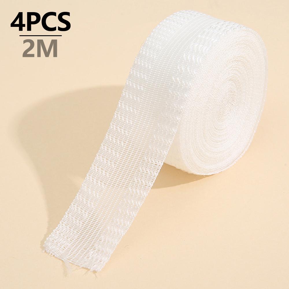 4Pcs 2m Self Adhesive Pants Edge Shorten Stickers Patches for Jeans Trousers Hemming Tape