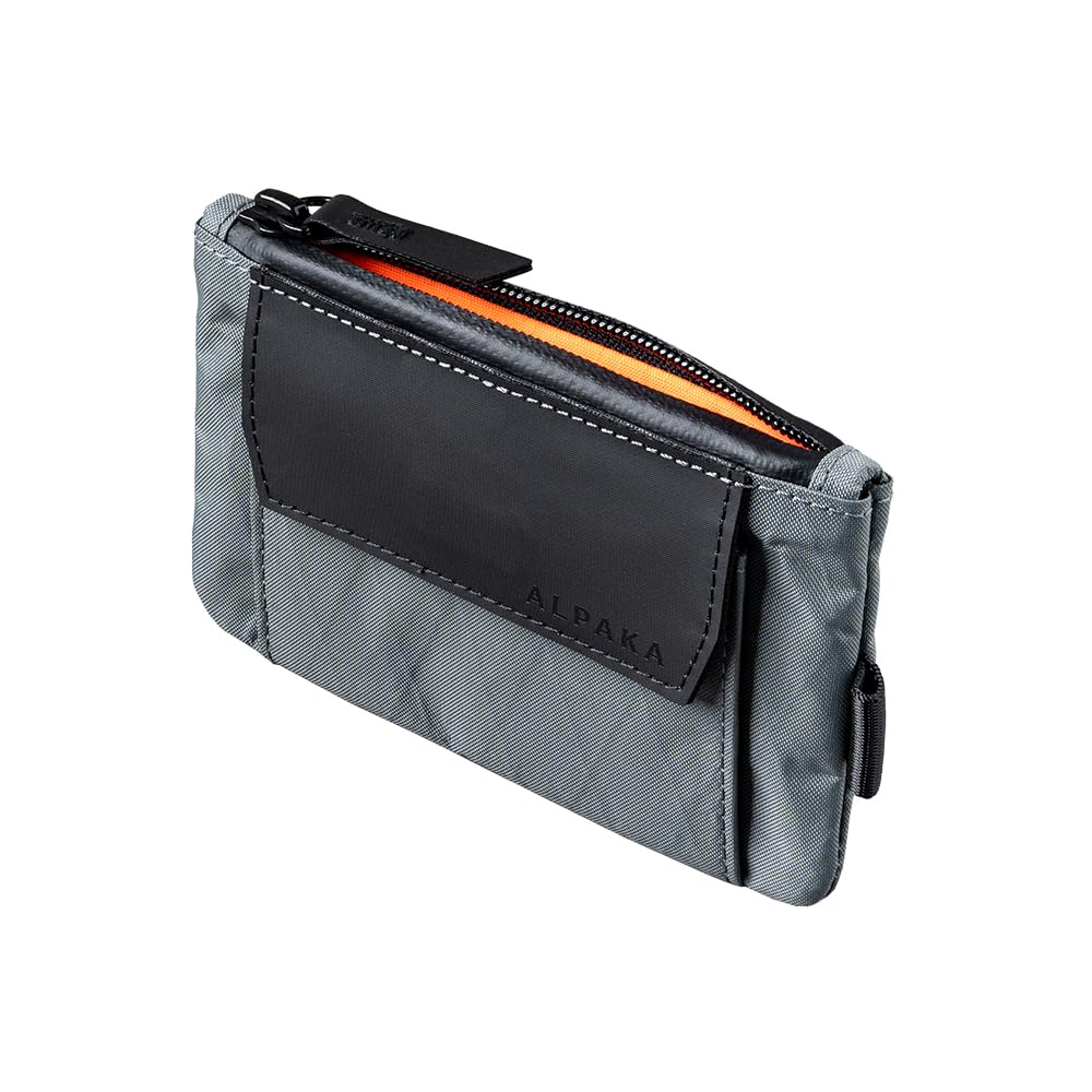 

Coin Pouch ZIP POUCH COIN Coin Purse Wallet Pouch Gray [Alpaca] сірий колір