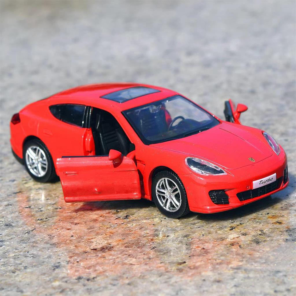 Porsche Panamera Turbo Coupé Simulation Diecast & Spielzeugfahrzeuge Rückzugauto RMZ city 1:36 Geschenke aus Legierungsmodellen für Kinder