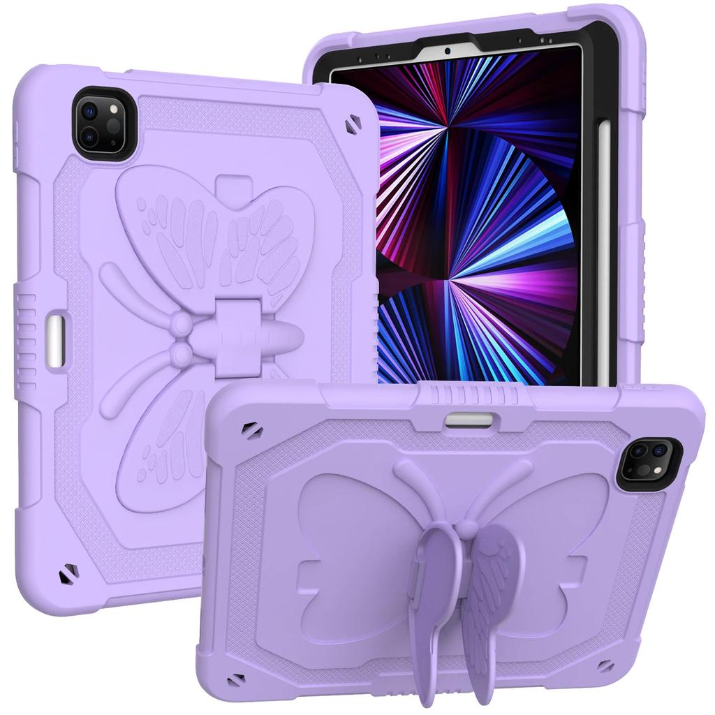 Butterfly Stand Case for IPad Air 2 3 4 5 Pro 2025 7th 8th 9th 10th 11th Generation 11 10.2 10.9 Inch Mini 6 Tablet Case Cover