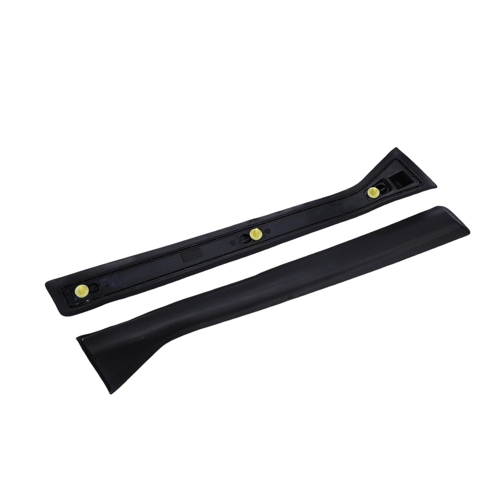 

2PCS Rear Door B Pillar Cover Trim 13123710 Rubber Center Door Pillar Cover Strip Replacement for Astra A04 2004 2014