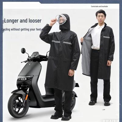 New Style Full-Body Stormproof Raincoat: Durable, Reflective, Thickened for Outdoor Fishing