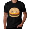Kawaii Cheeseburger Tshirt Antifade Casual Tee Shirt