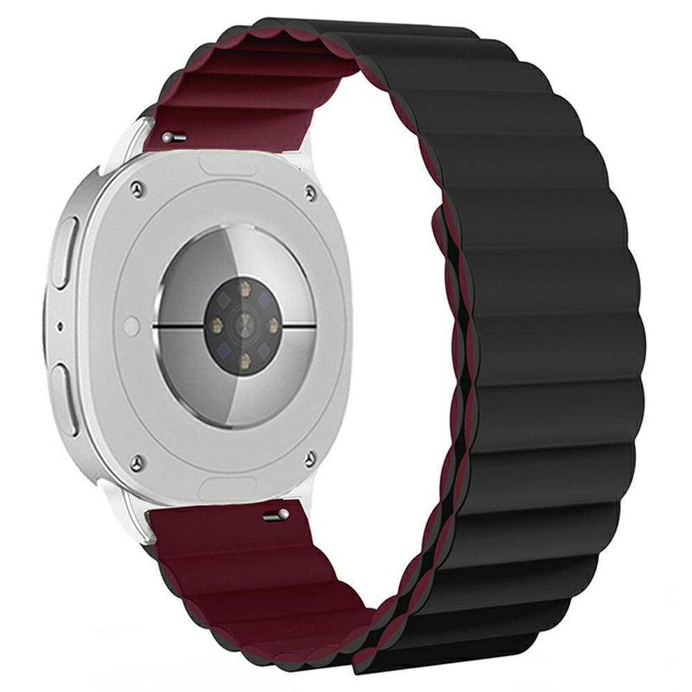 Silicone Strap for Samsung Galaxy Watch8 44mm/40mm/Watch8 Classic 46mm Magnetic Smart Watch Band