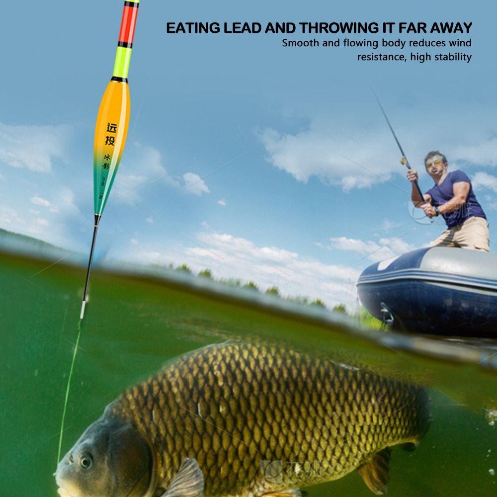 Langes Schwanzdesign Elektronischer Angelpose 4-5g Gewicht Nachtangelboje Driftfischen