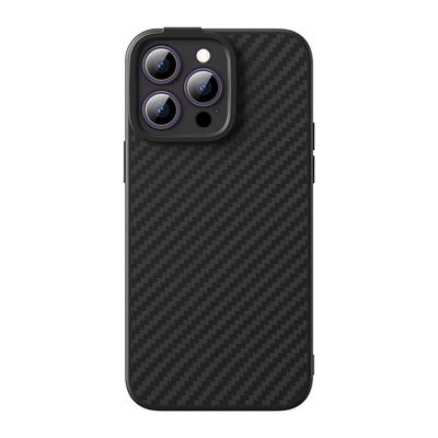 Funda Armored para iPhone 14 Pro con MagSafe y Cristal Templado de Fibra Sintética Negra