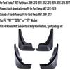 Anti-splash Car Mudguards For Ford Fiesta 7 Mk7 Hatchback 2009~2017 Car Mud Flaps Splash Guard Front Rear Fenders