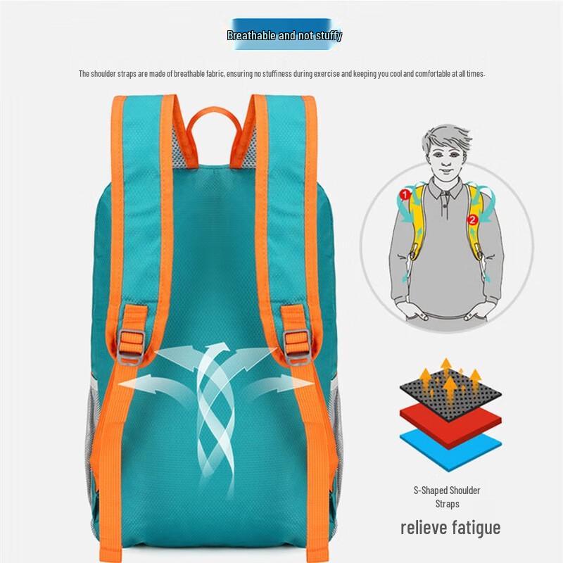Outdoor Sharp Peak 8031 Foldable Travel Backpack