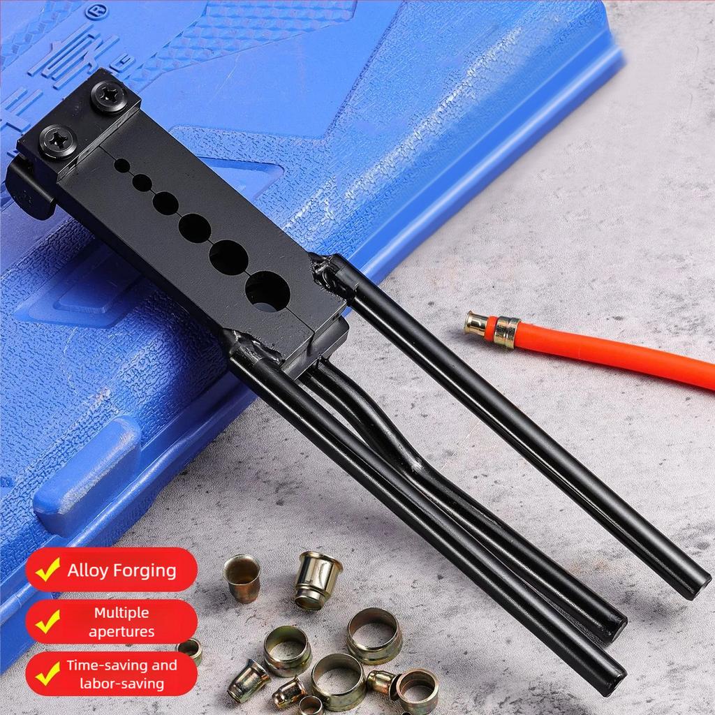Nonslip Handle Adjustable Tubing Riveting Pliers With Comfortable Grip Suitable For Multiple Diameter Compression Tasks