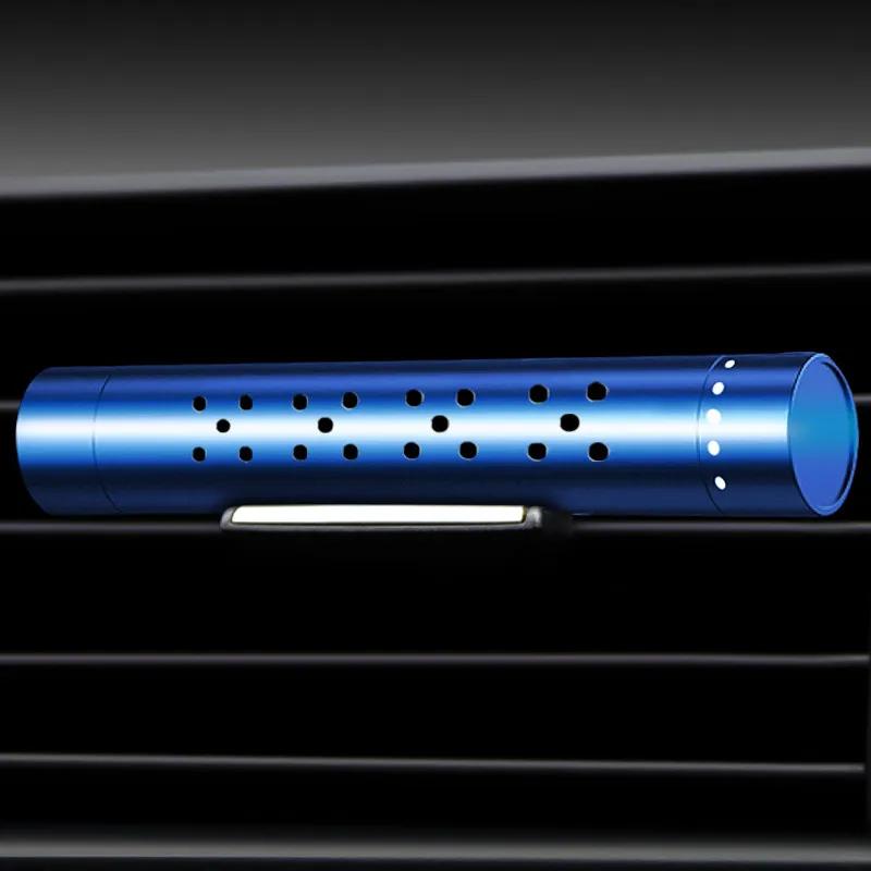 Auto Lufterfrischer Fester Parfümhalter Lüftungsschlitz Diffusor Halter Duft Legierungsmaterial 5 Farben Auto Innenzubehör