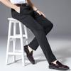 Antonio Men's High-Elastic Business Casual Straight Fit Pants