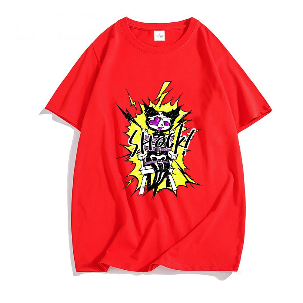 

Bayonetta Game Print T-shirts High Quality Soft Tee-shirt Harajuku Casual Comfortable Tshirts Short Sleeve Round Neck Tees XXL красный