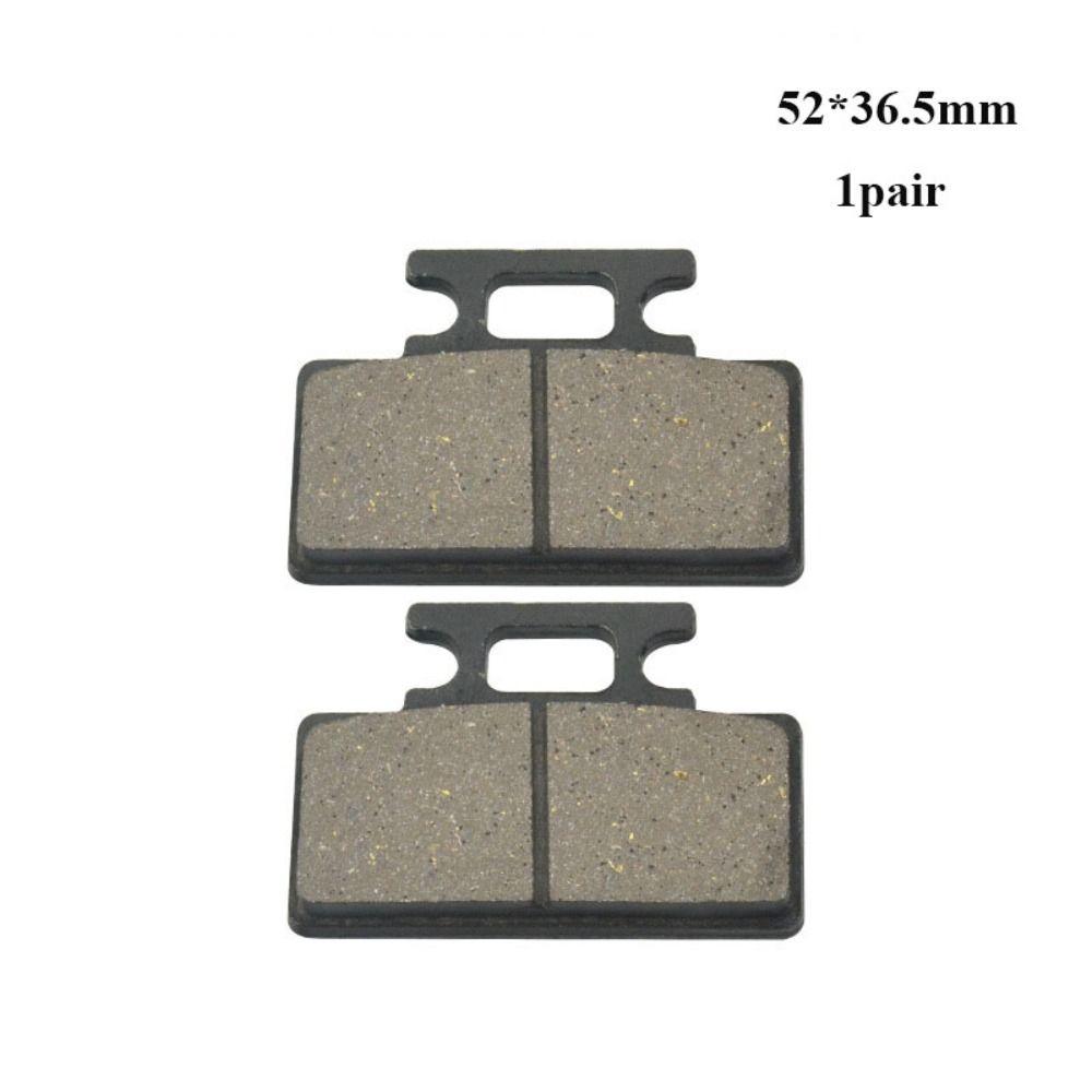 Half Metal Front Rear Pads Low Noise Brake Friction Pads  Electric Bike Accessories