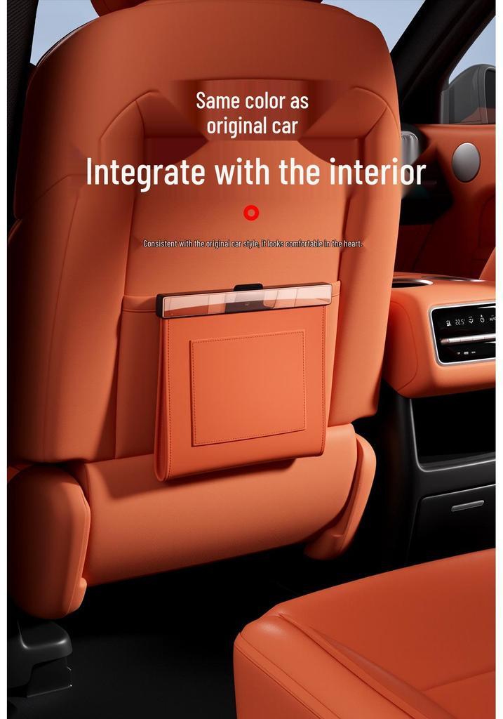Magnetic Waterproof Leather Trash Bag for Geometry A/C/G6/M6/E Car Seats