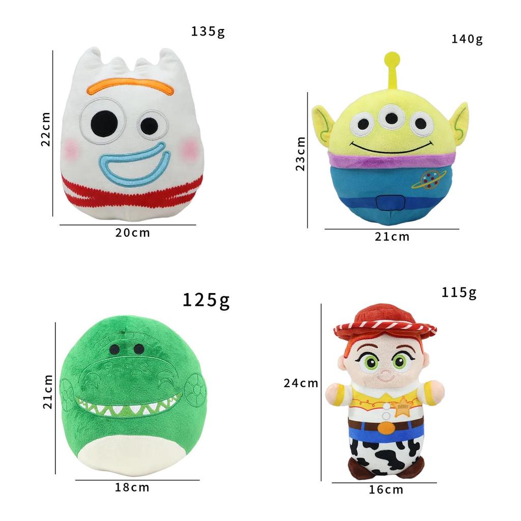 Cartoon Toy Story Plush Toy With Pp Cotton Filling For Kids And Teens