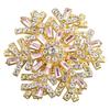 Luxury 2025 Rotating Snowflake Brooch & Suit Pin Corsage