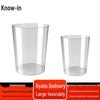 Zhifeng Clear Acrylic Waste Bins (2-Pack)