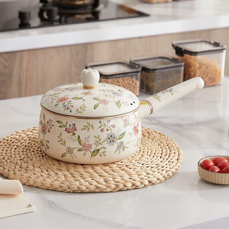 Эмалированный молочник FUJIHORO Provence