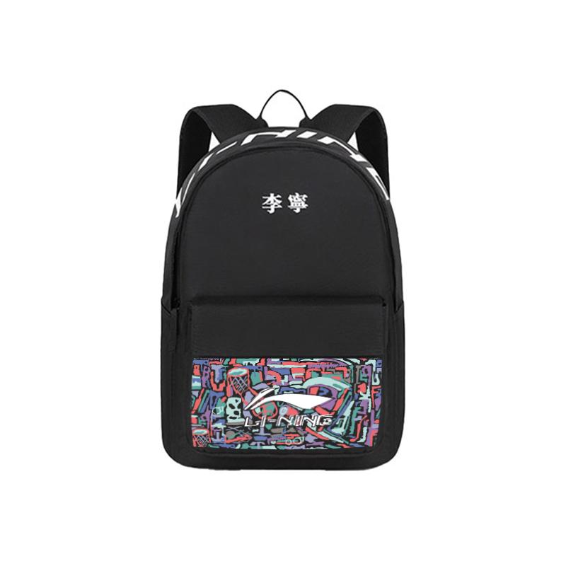 

Новый рюкзак LiNing из полиэстера унисекс черный ABSU549-18 31.0*18.0*46.0CM