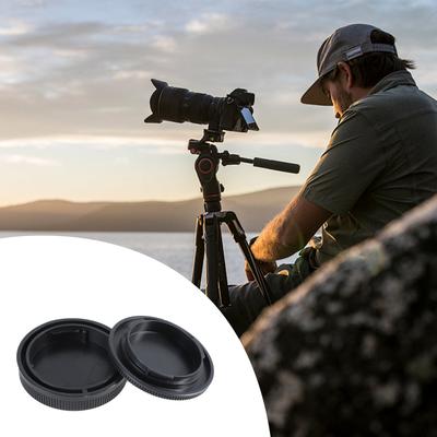 Kit di tappi protettivi per corpo e obiettivo posteriore per fotocamere e obiettivi con attacco EF M della serie EOS M