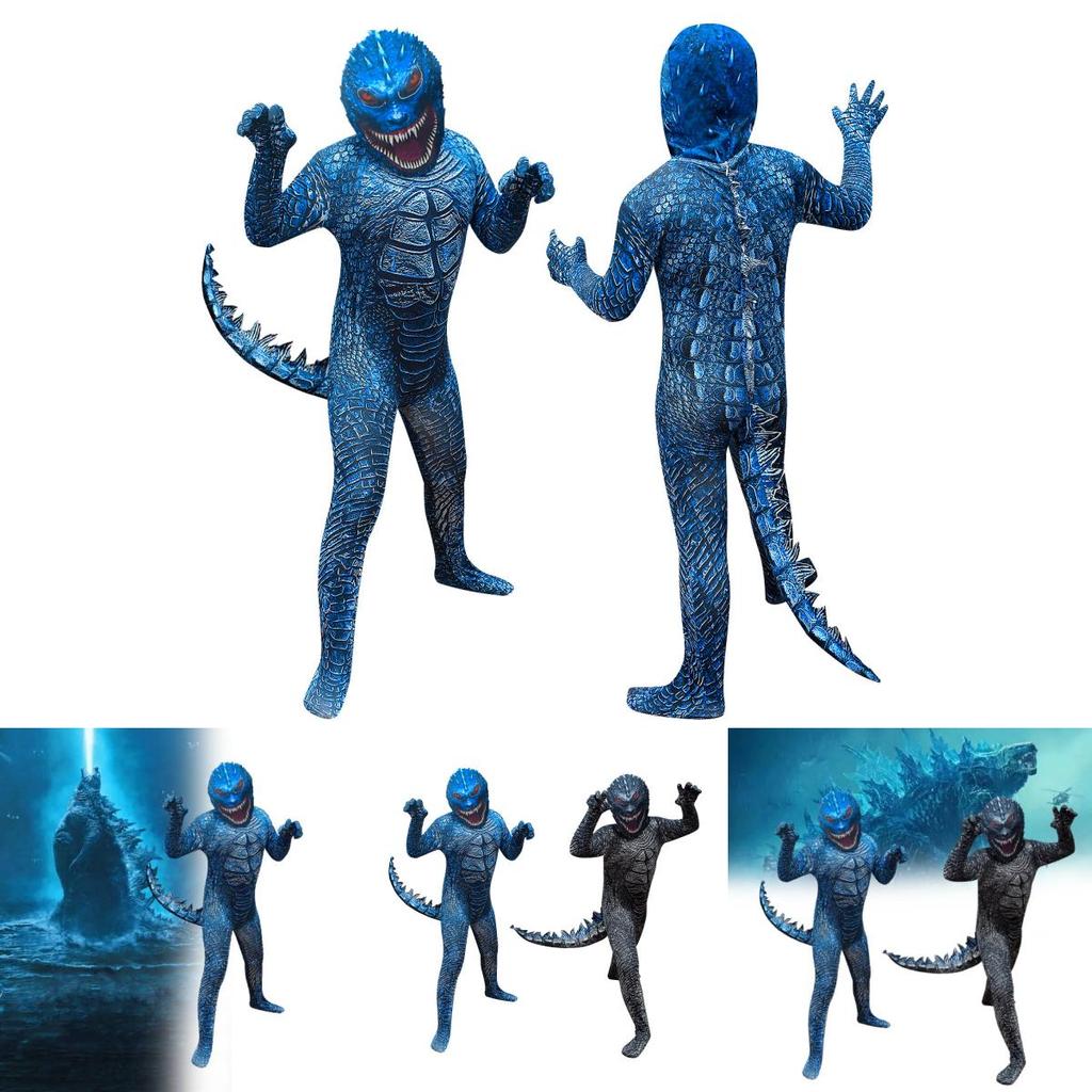 Monster Performance Costume For Boys Durable Acetate Fiber Safe For All Seasons