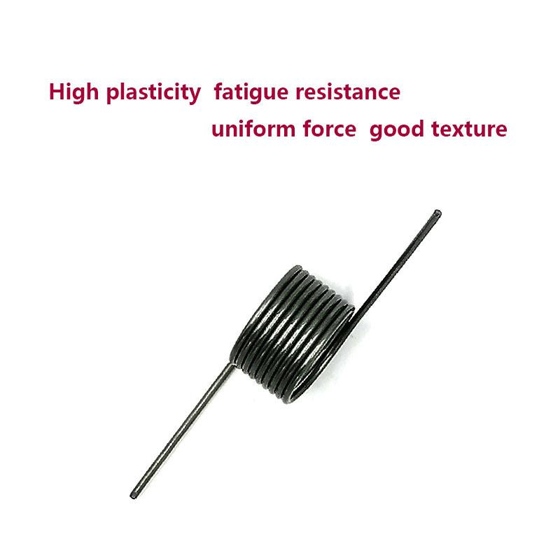 Wre Diameter 0.8mm Right-handed Single Button Torsion Spring V-shaped Spring Torsion Spring Angle 180/120/90/60 Degree