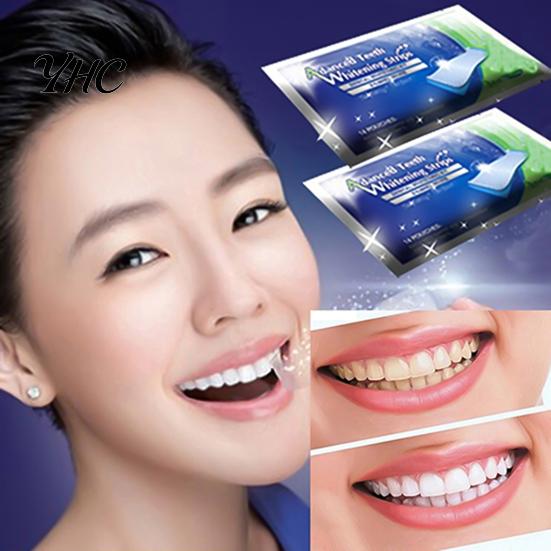 Clean Teeth Tool 2Pcs Whitening Strip Lightweight Oral Strips Care Safe Health and Beauty