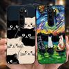 Чохол для Xiaomi Redmi Note 8 Pro Милий Кіт Серце Мультяшна Кришка Ударостійкий Силіконовий М'який Funda Для Xiomi Redmi Note8 Pro TPU Coque
