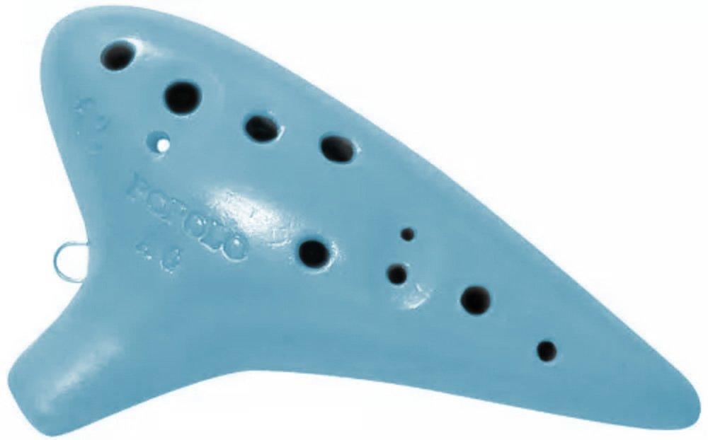 POPOLO Ocarina Lyseblå S-AG (Alt G)