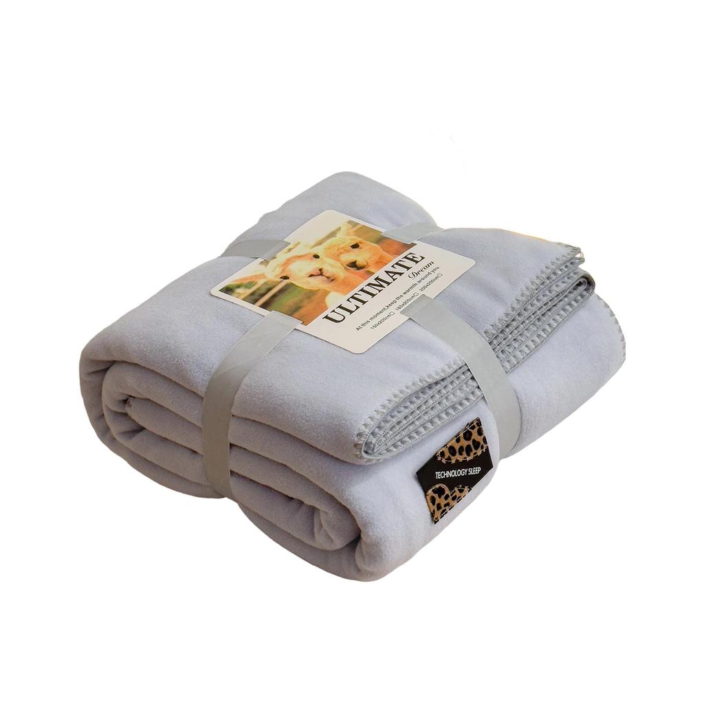 Thickened Warm Plush Fleece Blanket Soft Cozy Throw for Office Nap Travel Use Bedroom Size 200cm/78 74in by 180cm/70 87in Suitable for Indoor Outdoor