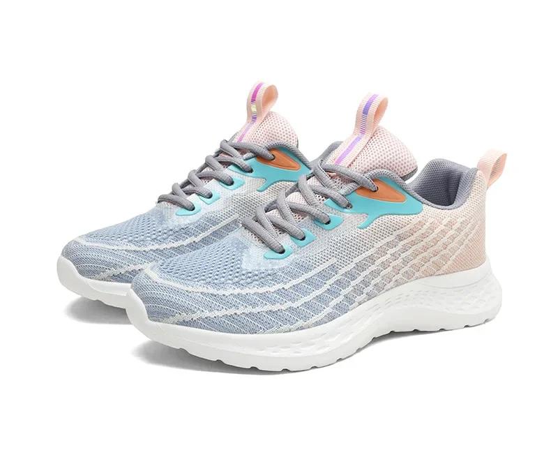 Fashion Sneakers Women Running Shoes 2024 New Comfortable Mesh Shoes for Women Breathable Lightweight Walking Workout Tenis De Mujer