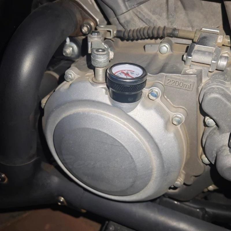 Modification parts for the BENDA LFC700 include engine oil plug, oil temperature gauge, clutch cover oil pressure gauge, etc.